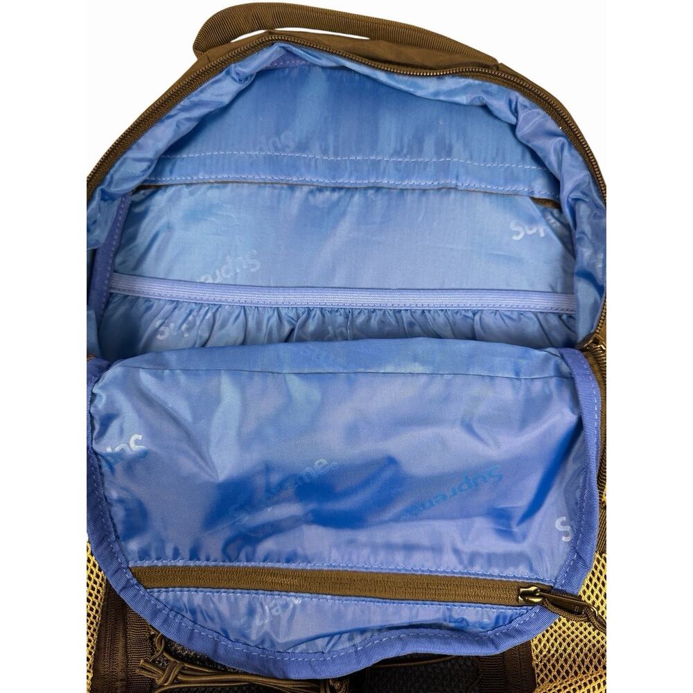 Supreme FW23 3D Logo Backpack Blue Box Logo Authentic NEW - Picture 6 of 7